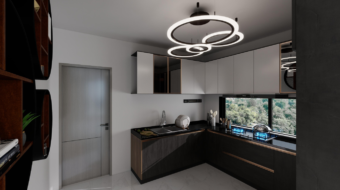 Typology II Perspectives Interior Kitchen